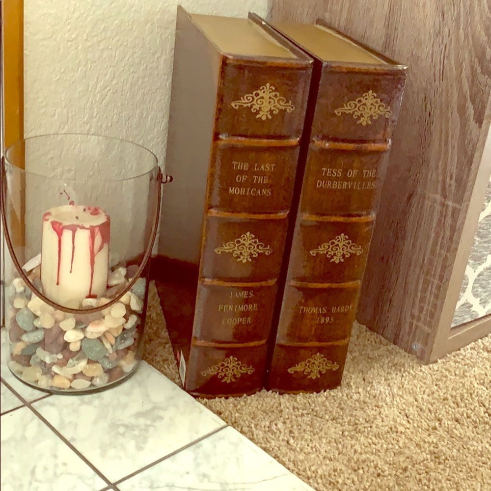 Faux books large